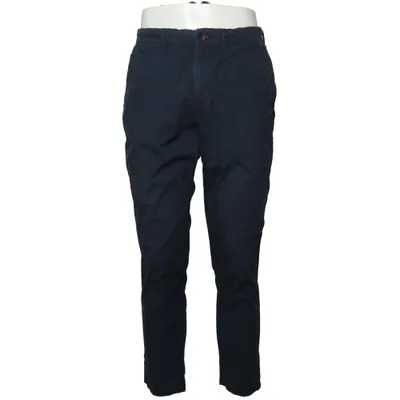 Chinos (Blue) from Selected Homme Elastane, Organic cotton