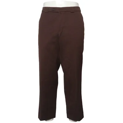 Suit pants (Brown) Elastane, Polyester, Wool