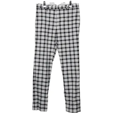 Suit pants (Black, White) from Burton Menswear