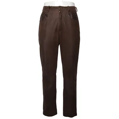 Leather pants (Brown) from Linus Leather, Polyester