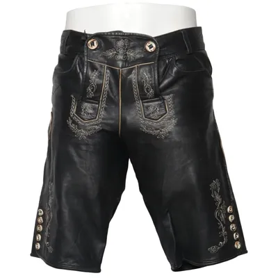 Lederhosen (Zwart) van Stockerpoint Leer
