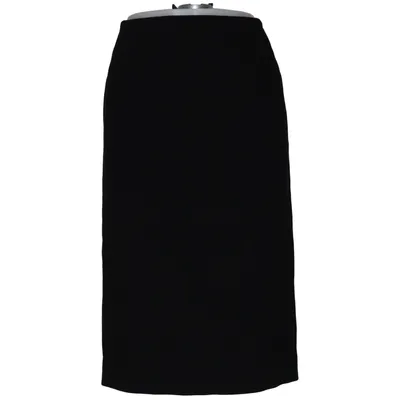 Kokerrok (Zwart) van Yohji Yamamoto Wol