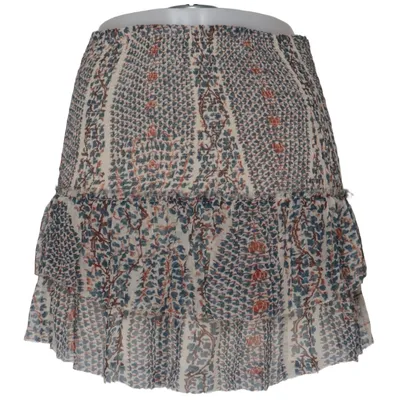 Nederdel (Hvid, Flerfarvet) fra Isabel Marant Étoile Silke, Viscose
