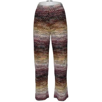 Pantalon patte d'éléphant (Multicolore) de Missoni Coton, Polyamide, Polyester, Viscose