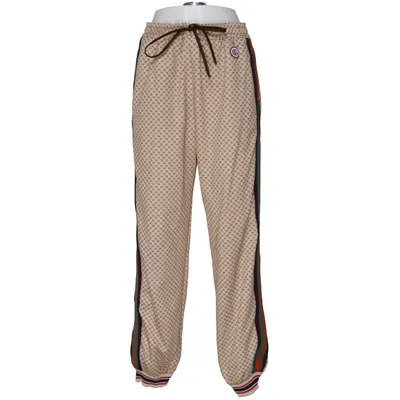 Mjukisbyxor (Beige, Flerfärgad) från Gucci Bomull, Elastan, Polyester