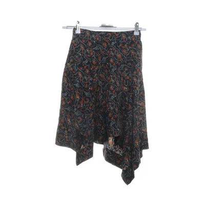 Rok (Blauw, Meerkleurig) van Isabel Marant Zijde, Katoen