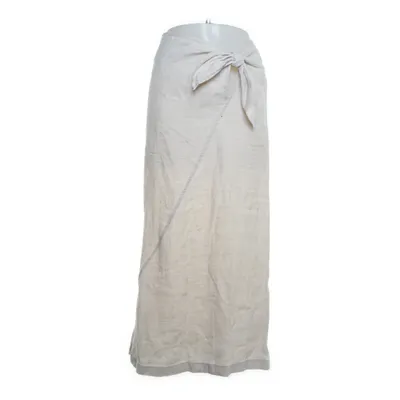 Maxi rok (Beige) van Jil Sander Linnen