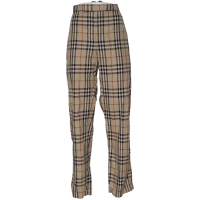 Chinos (Beige, Svart, Röd) från Burberry Bomull