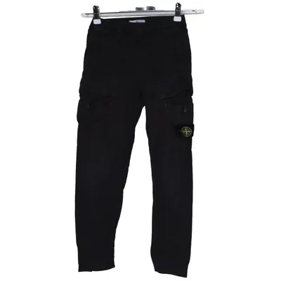 Cargobyxor (Svart) från Stone Island Junior Bomull, Elastan