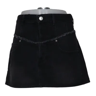 Spijkerrok (Zwart) van Isabel Marant Katoen, Polyester