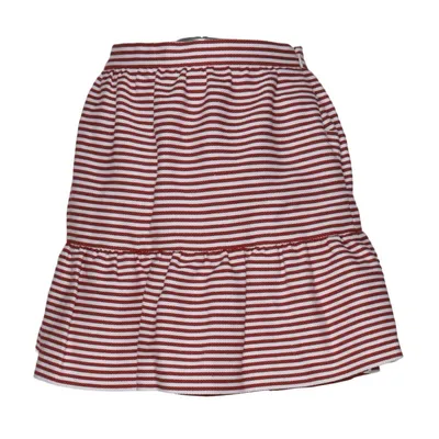 Nederdel (Rød, Hvid) fra Red Valentino Akryl, Bomuld, Polyamid, Viscose