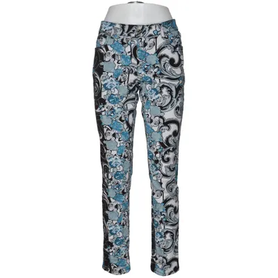 Pants (Blue, Black, White, Multicolored) from Versace Jeans Cotton, Elastane, Polyester