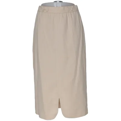 Jupe (Beige) de Bernhard Willhelm Polyester, Viscose, Laine