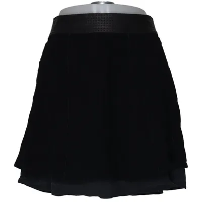 Jupe (Noir) de Proenza Schouler Élasthane, Cuir, Soie, Viscose
