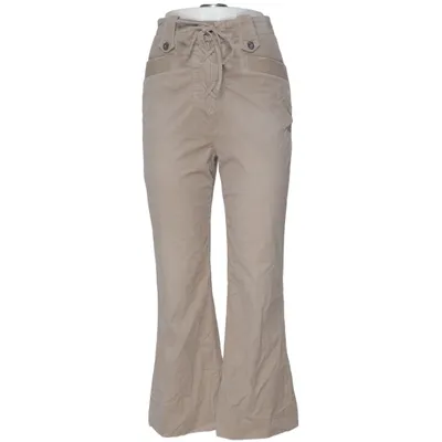 Fløjlsbukser (Beige) fra Miu Miu Bomuld, Elastan, Polyester