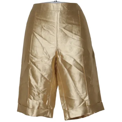 Shorts (Gold) from Celine Cotton, Silk