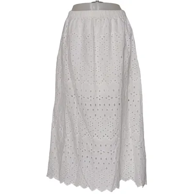Rock (Weiß) von H&M Baumwolle