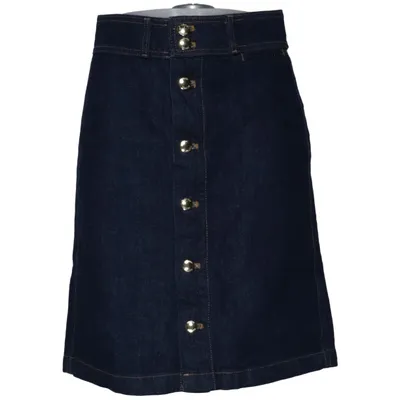Denim skirt (Blue) from H&M Cotton