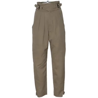 Broek (Beige) van Isabel Marant Katoen, Wol