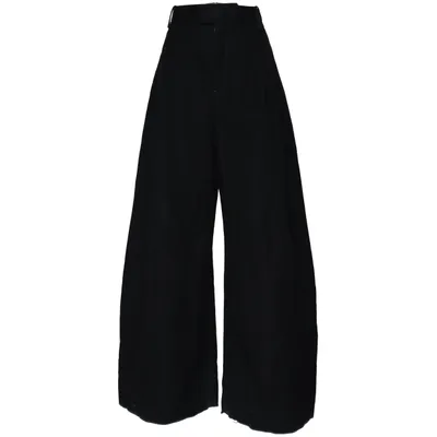 Pantalon patte d'éléphant (Noir) de Bottega Veneta Coton