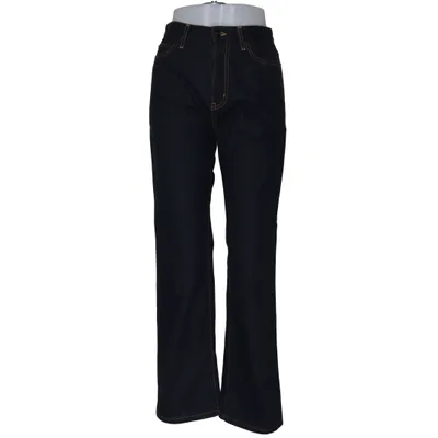 Jeans (Blå) fra Saint Laurent Bomuld, Læder