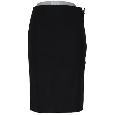 Kjol (Grå) från Yves Saint Laurent Elastan, Viskos, Ull