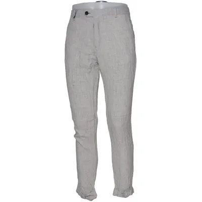 Chinos (Grå) från Tommy Hilfiger Bomull, Linne