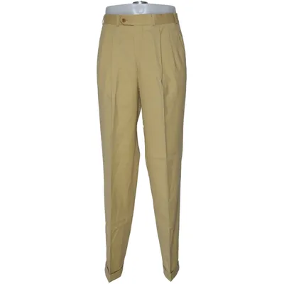 Chinos (Beige) fra Valentino Viscose, Uld