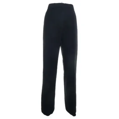 Pantalon patte d'éléphant (Noir) de Jacquemus Coton, Élasthane, Laine