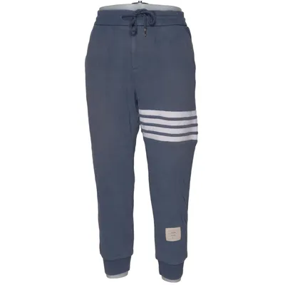 Mjukisbyxor (Blå, Vit) från Thom Browne Bomull