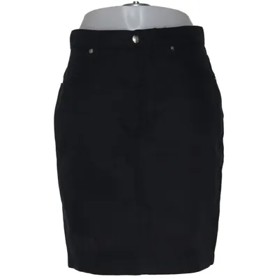 Denim skirt (Black) from Fendi Jeans Cotton, Polyester