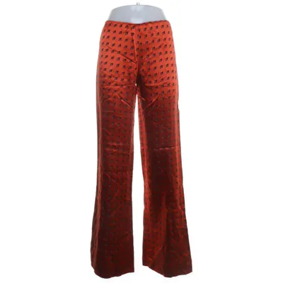 Broek (Oranje) van Jean Paul Gaultier Acetaat, Polyester