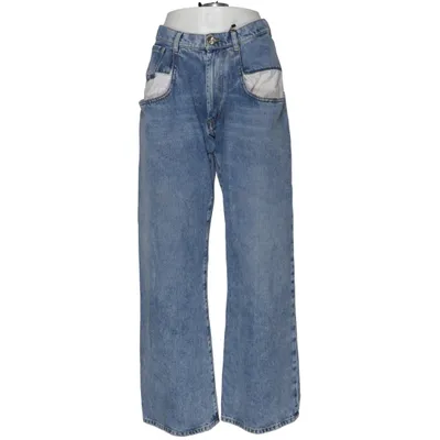 Spijkerbroek (Blauw) van Maison Margiela Katoen