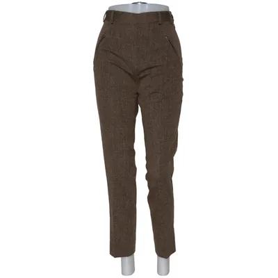 Pantalon de costume (Marron) de Maison Margiela Acrylique, Coton, Polyamide, Viscose, Laine
