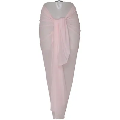 Sarong (Pink) from Beach Wear Elastane, Polyamide