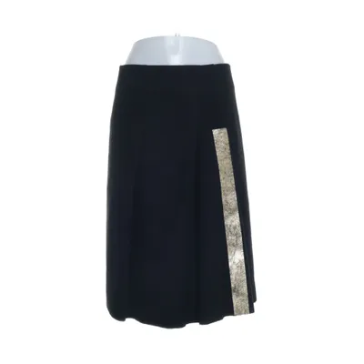 Kjol (Svart) från Jil Sander Kupro, Silke, Ull