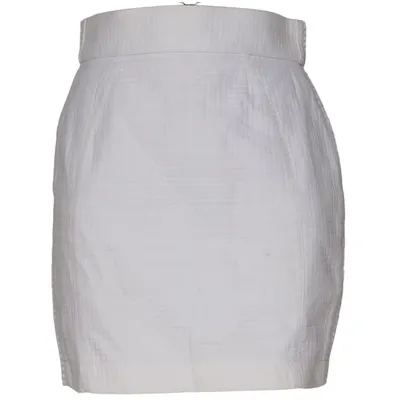 Skirt (White) from Thierry Mugler Cotton