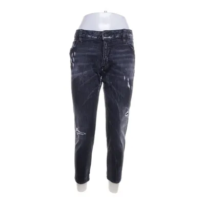 Jeans (Grå) från Dsquared2 Bomull, Elastan, Polyester, Skinn