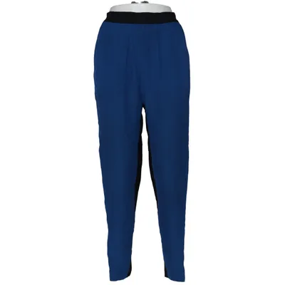 Pants (Blue, Black) from Céline Acetate, Silk, Viscose