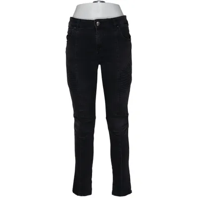 Spijkerbroek (Zwart) van Pierre Balmain Katoen, Polyester