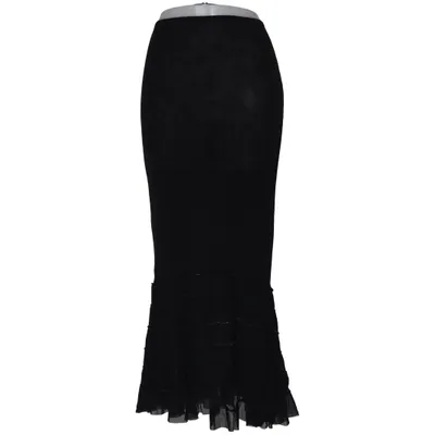 Jupe longue (Noir) de Jean Paul Gaultier Polyamide
