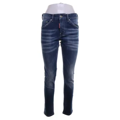 Jeans (Blå) från Dsquared2 Bomull, Skinn