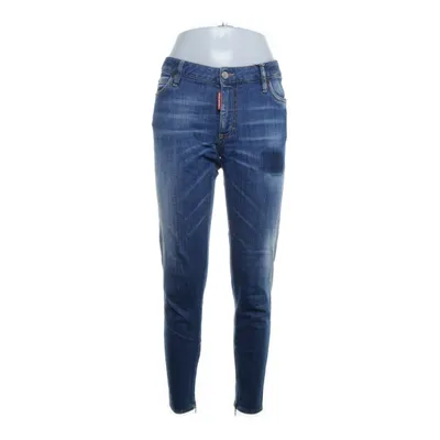 Jeans (Blå) från Dsquared2 Bomull, Elastan, Polyester, Skinn