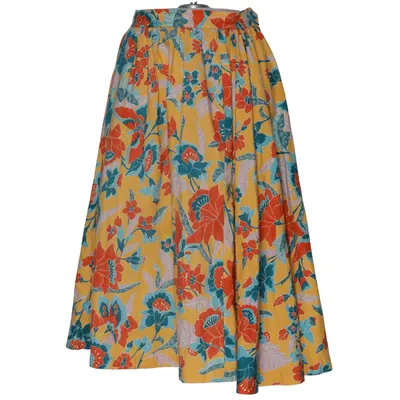 Kjol (Gul, Flerfärgad) från Yves Saint Laurent