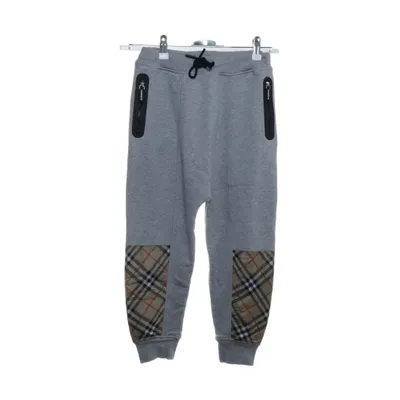 Joggingbroek (Grijs, Meerkleurig) van Burberry Katoen