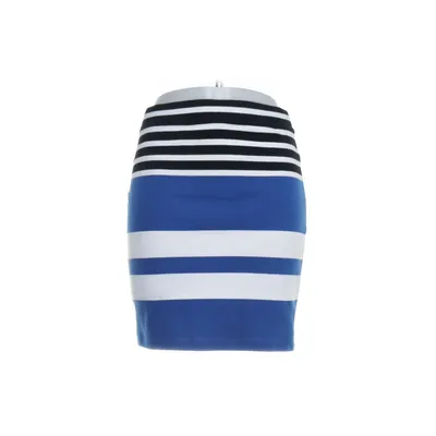 Skirt (Blue, White) from T by Alexander Wang Cotton, Elastane