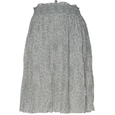 Jupe (Beige, Vert) de Hoss Intropia Coton, Soie