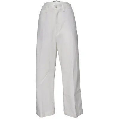 Chinos (Wit) van Ralph Lauren Katoen, Elastaan