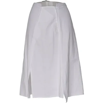 Skirt (White) from Jil Sander Cotton