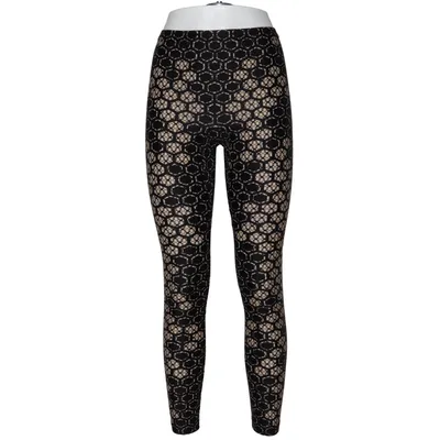 Legging (Noir, Beige) de Alexander McQueen Élasthane, Polyamide